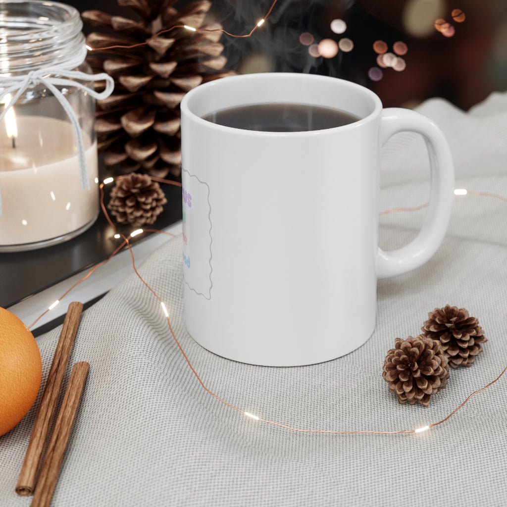 Focus On The Good Mug | Pastel Positivity Coffee Cup