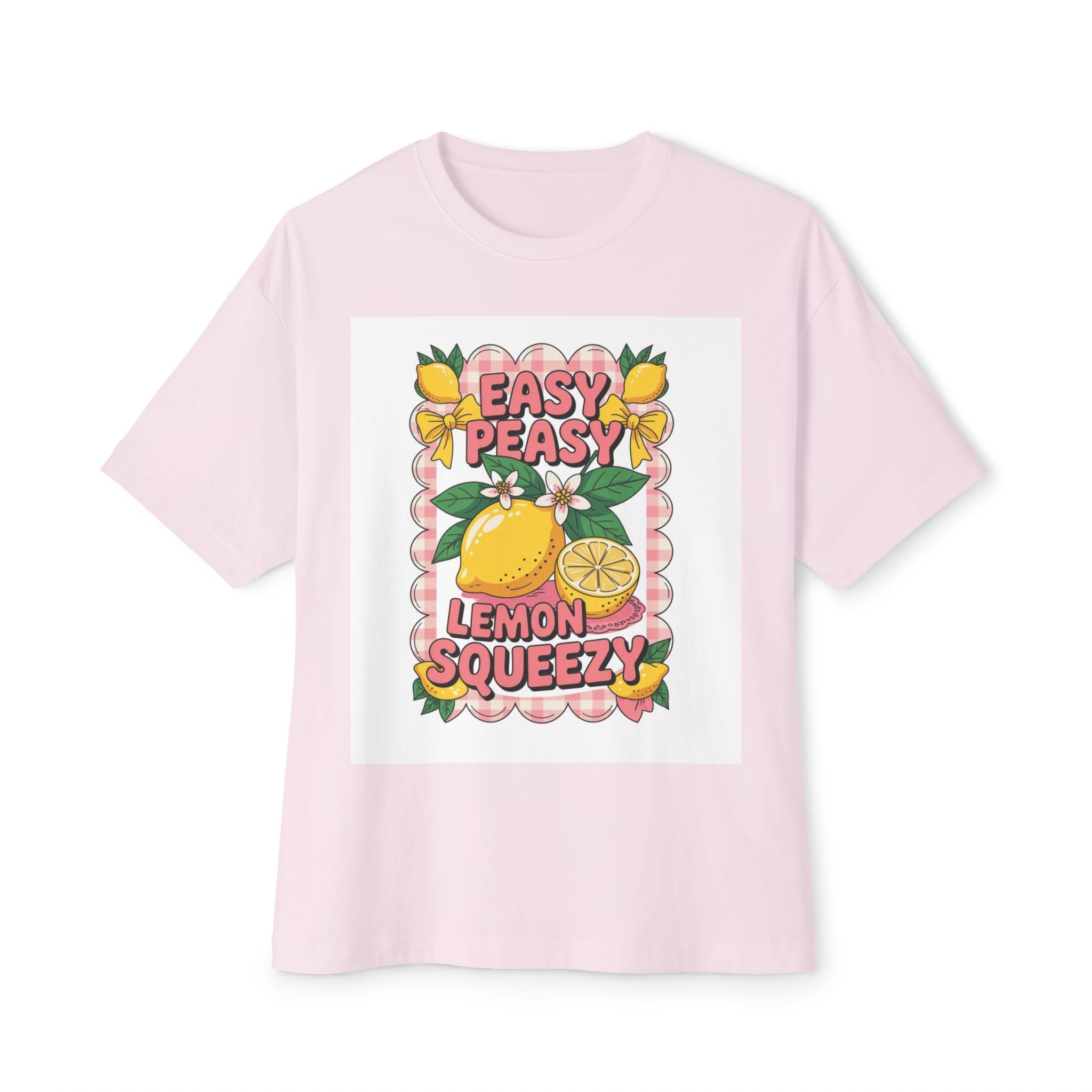 Easy Peasy Lemon Squeezy Tee | Lemon Graphic Shirt