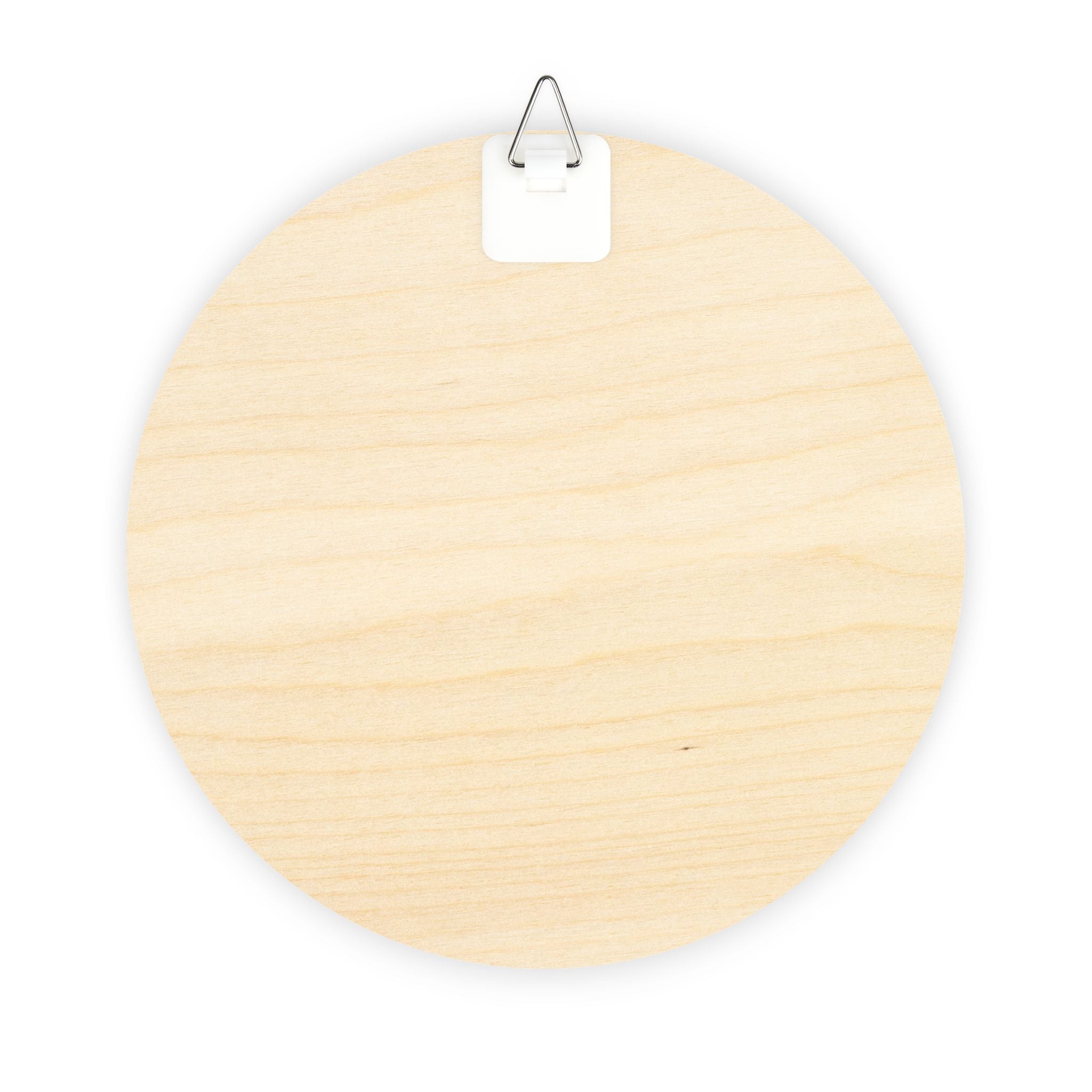 Daisy Bee "Oh Hello" Wood Sign | Round Wooden Wall Decor