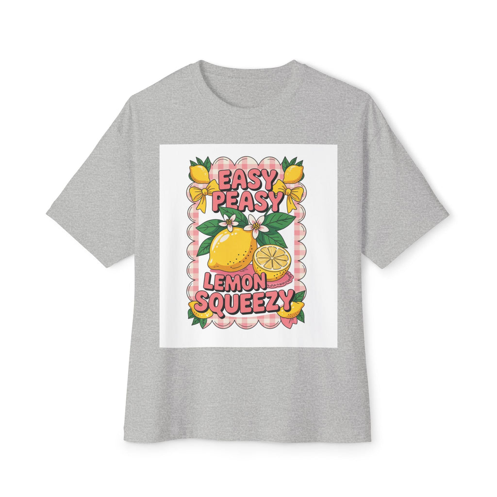 Easy Peasy Lemon Squeezy Tee | Lemon Graphic Shirt